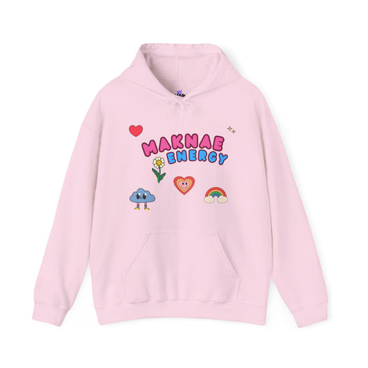 Maknae Energy Cartoon Hoodie